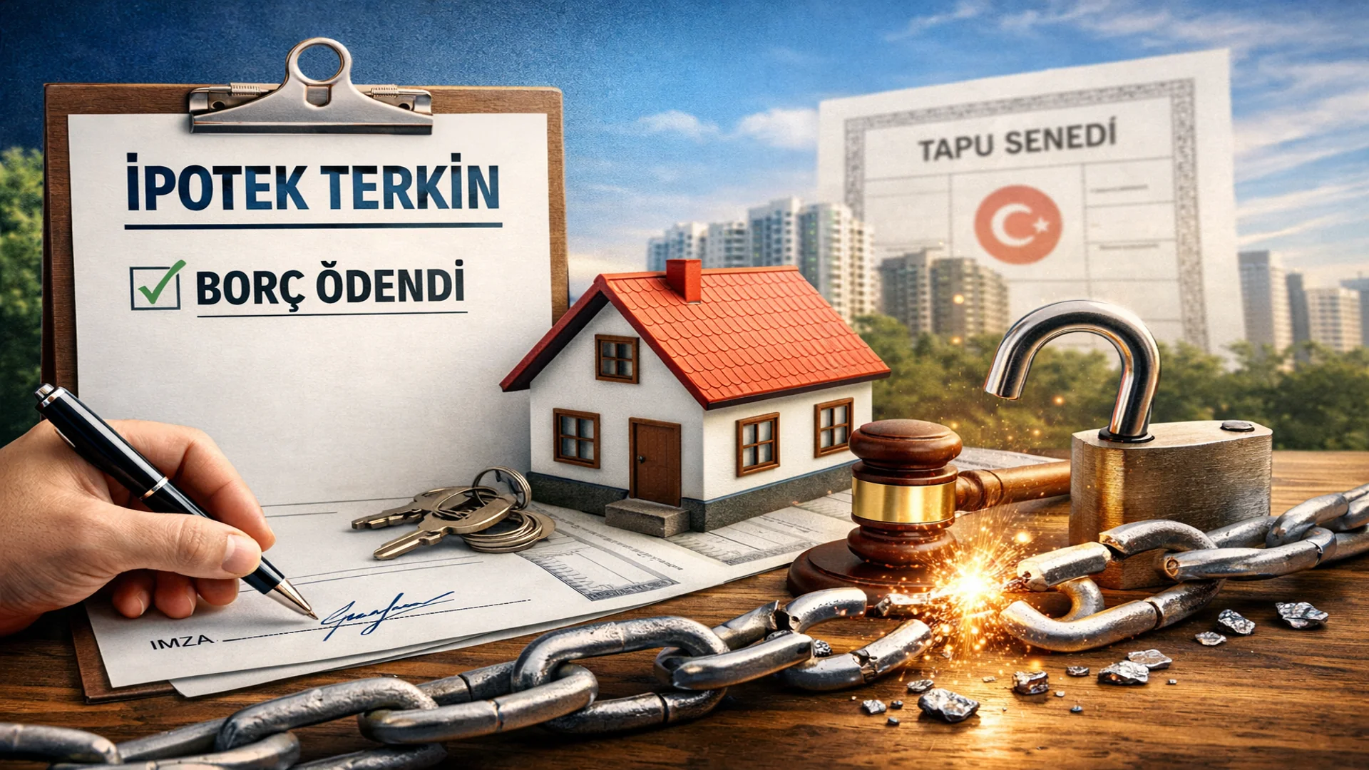 İpotek Terkin Süreci: Borcunuz Bitti İpotek Nasıl Kaldırılır?