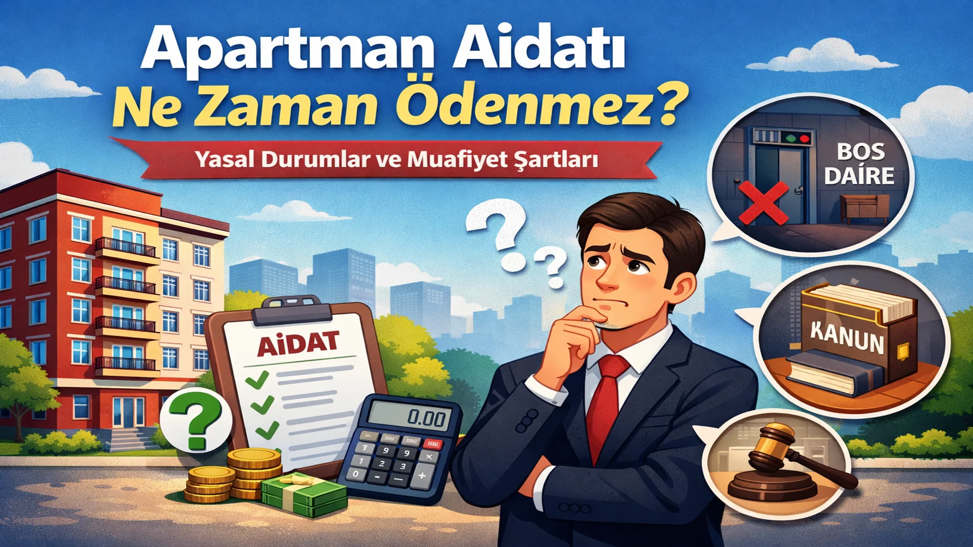 Apartman Aidatı Ne Zaman Ödenmez?
