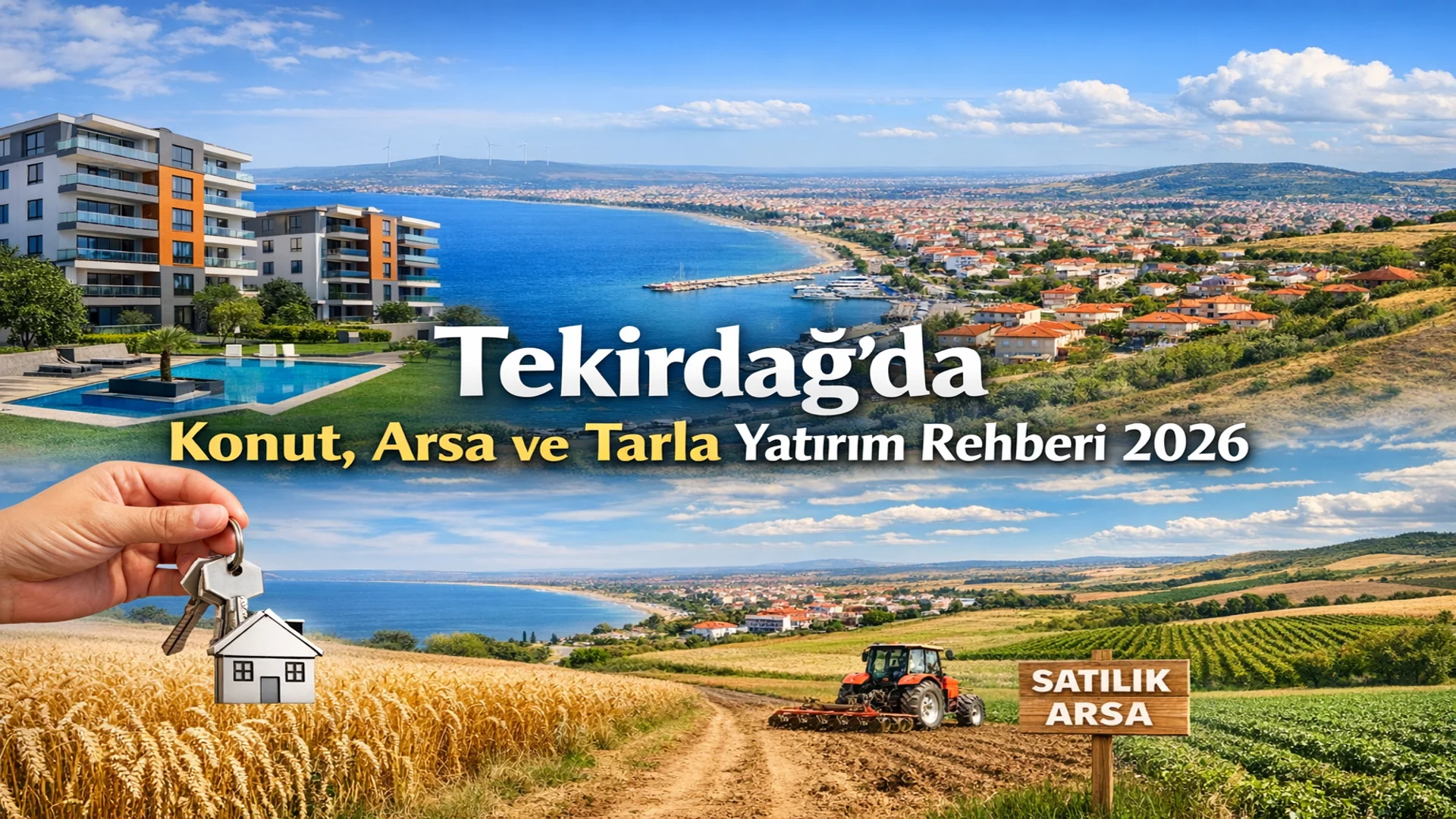 Tekirdağ’da Konut Arsa ve Tarla Yatırım Rehberi 2026