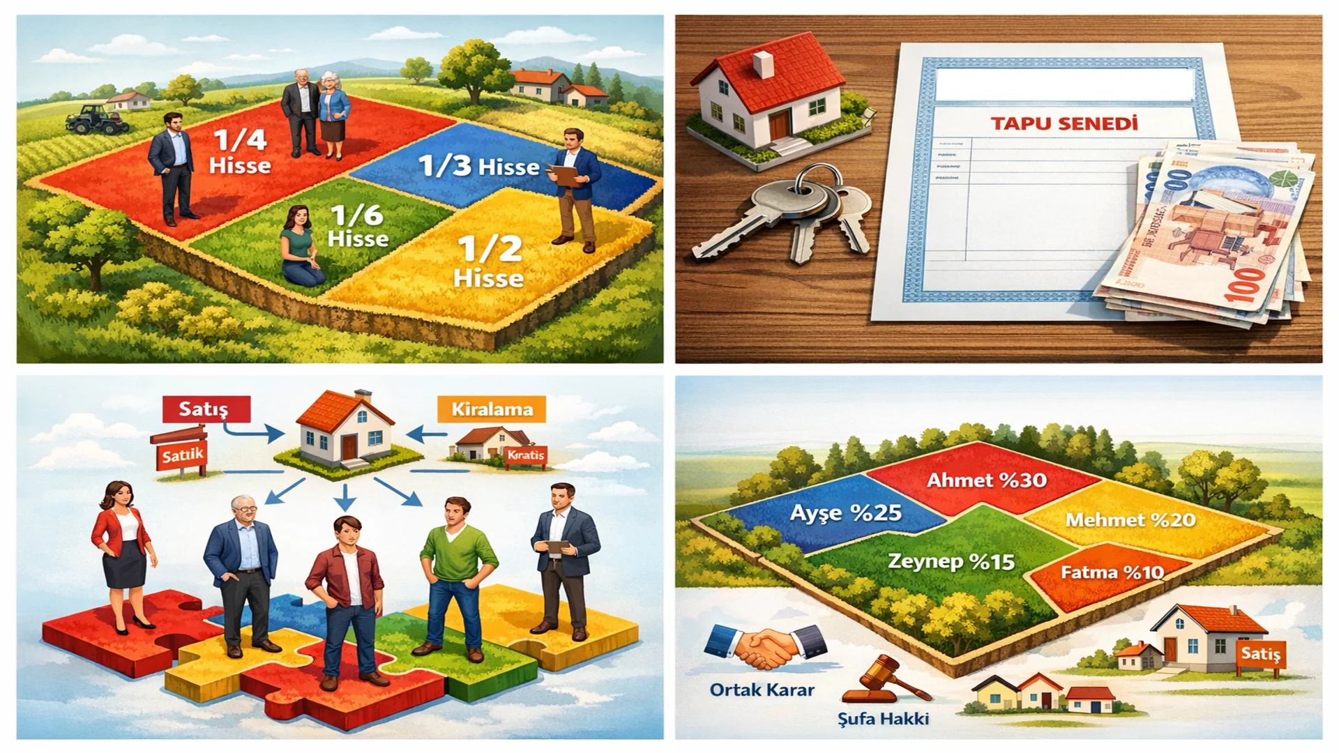 Hisseli Tapu: Ortak Mülkiyetin İncelikleri