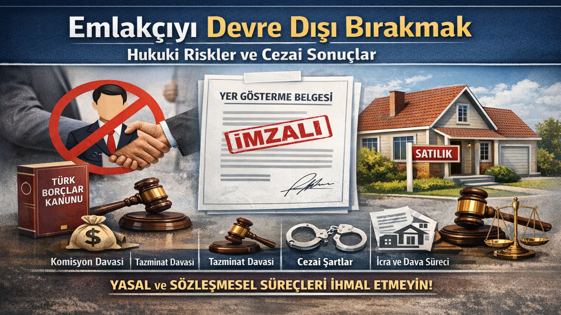 “Emlakçıyı Devre Dışı Bırakmak: Hukuki Riskler ve Cezai Sonuçlar”