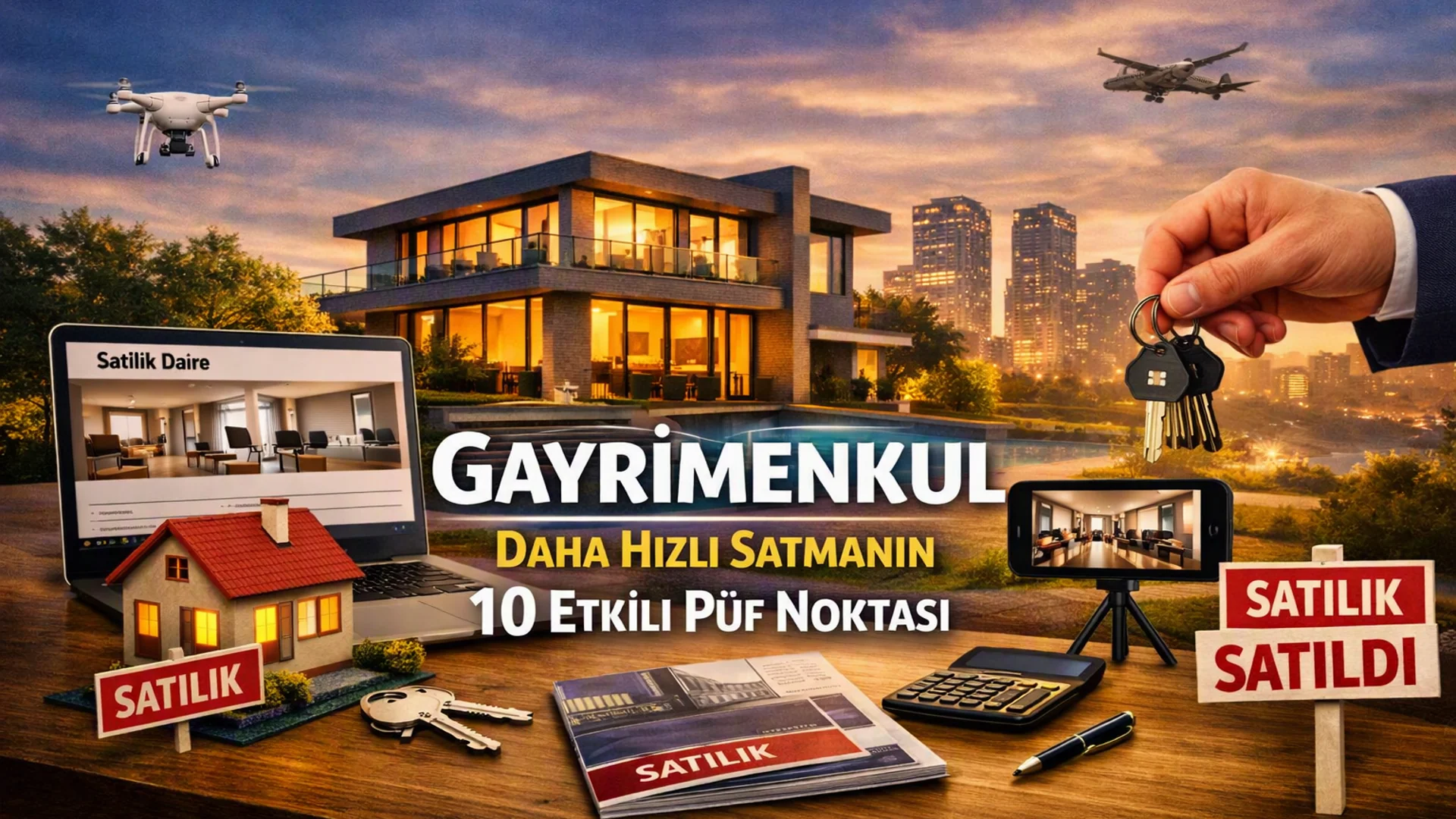 Gayrimenkul Daha Hızlı Satmanın 10 Püf Noktası
