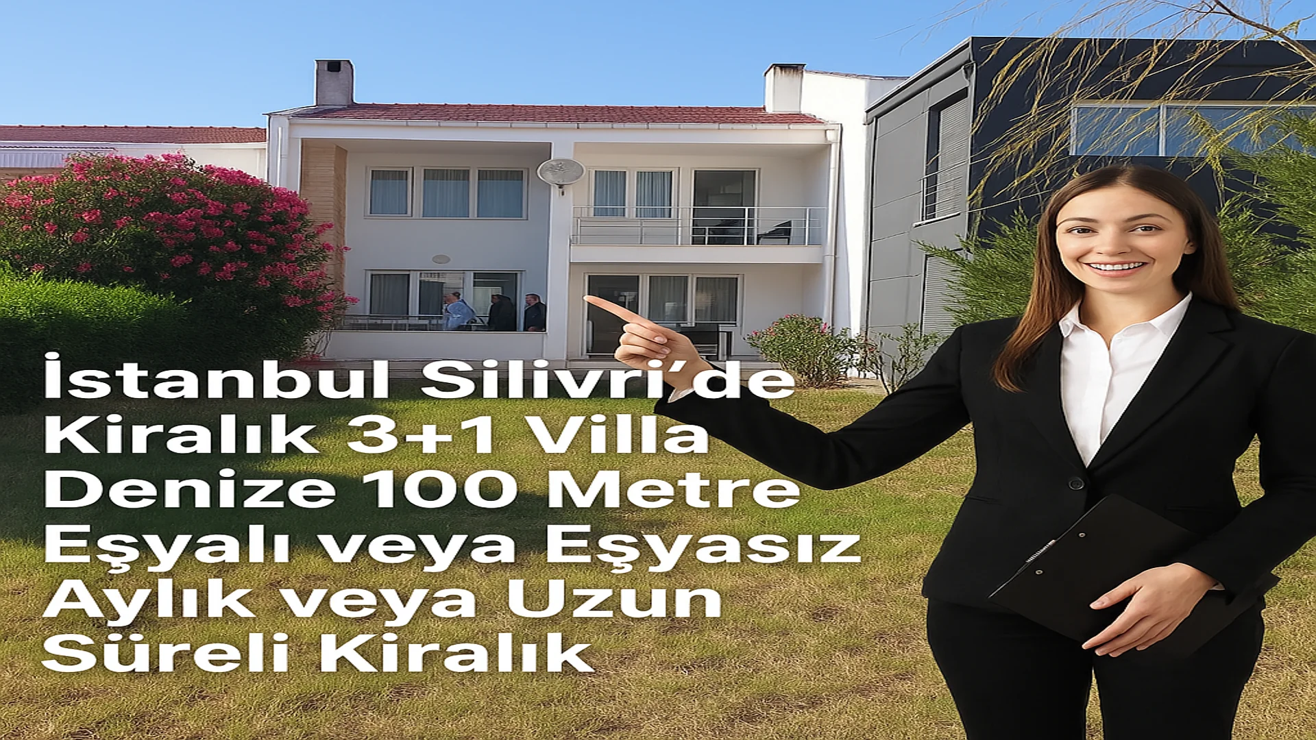 Silivri ’de Kiralık Deniz Manzaralı Villa: Müstakil Bahçeli ve Uzun Vadeli Yaşam Fırsatı