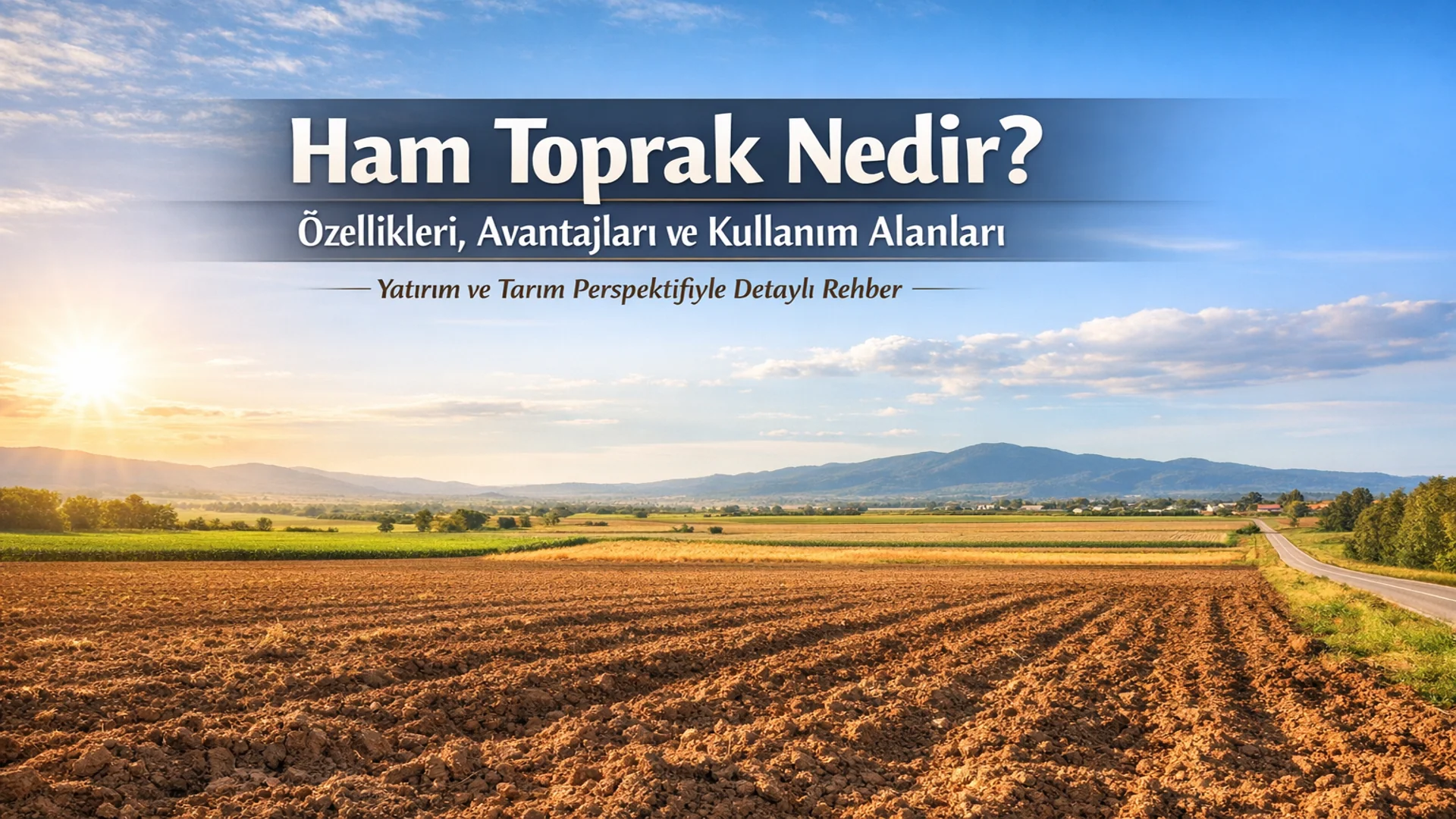 Ham Toprak: Doğal Zenginlik ve Yatırım Fırsatı