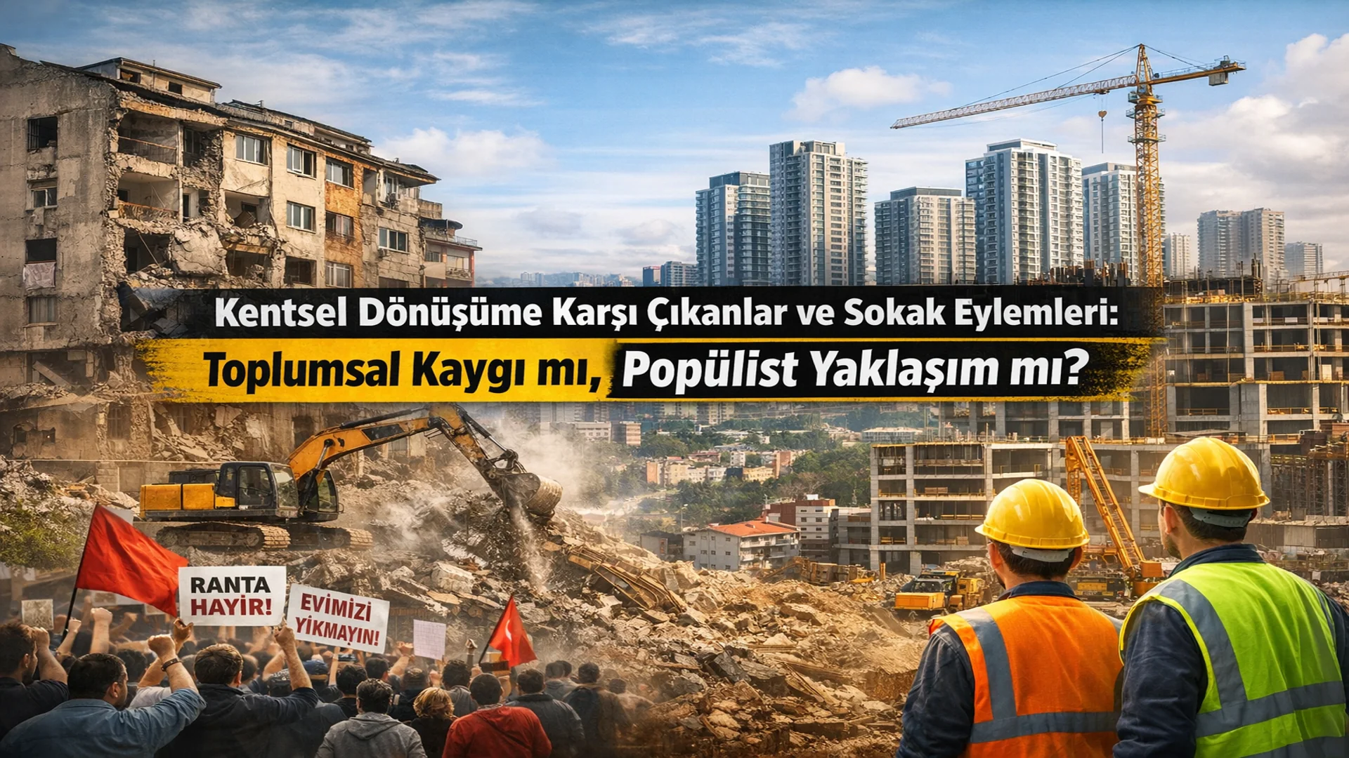 Kentsel Dönüşüm Karşı Çıkmak: Toplumsal Kaygılar mı Popülist Tepkiler mi?