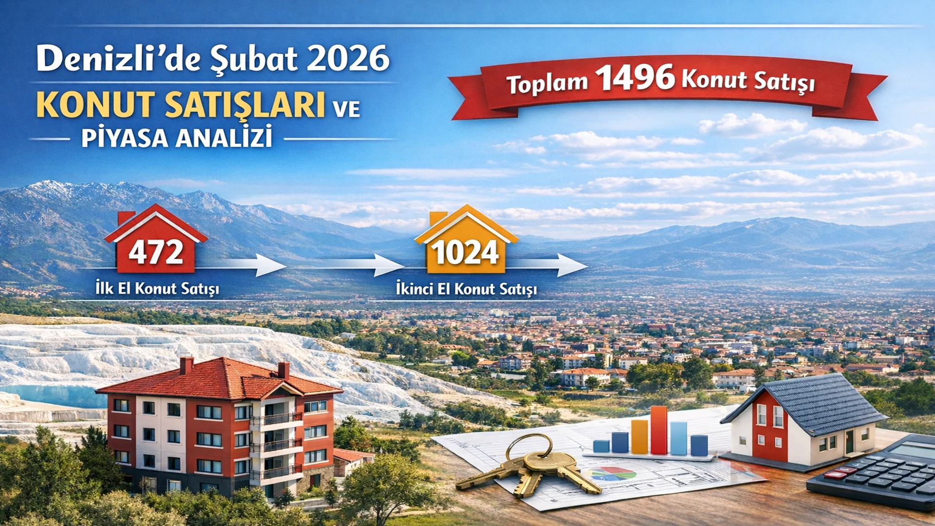 Denizli’de Şubat 2026 Konut Satışları ve Piyasa Analizi
