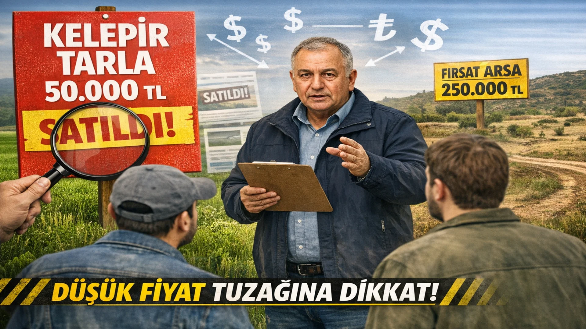 Tarla İlanlarında Düşük Fiyat Tuzağına Dikkat Edin