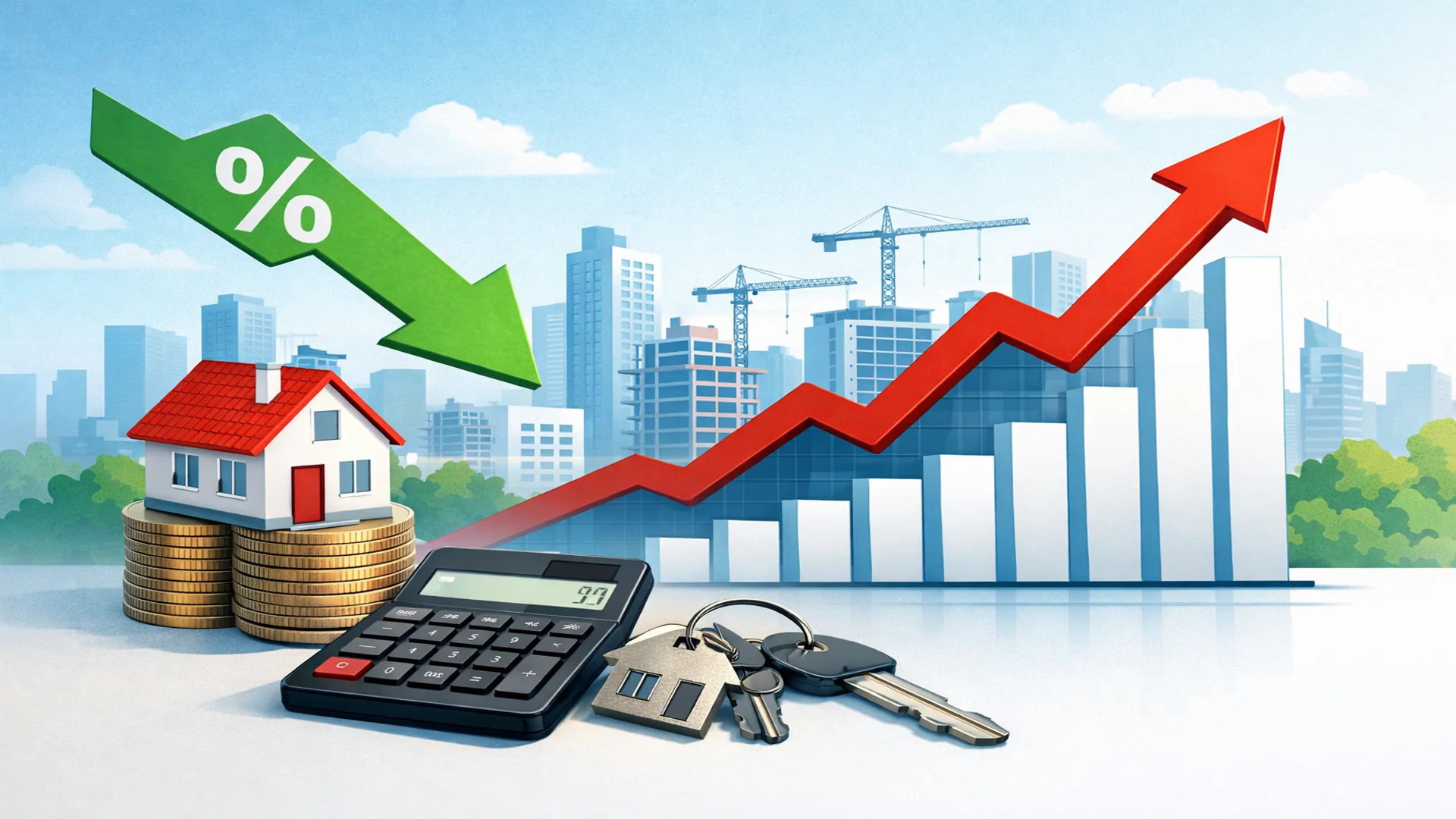 Faiz İndirimi Konut Piyasasını Nasıl Değiştirir?