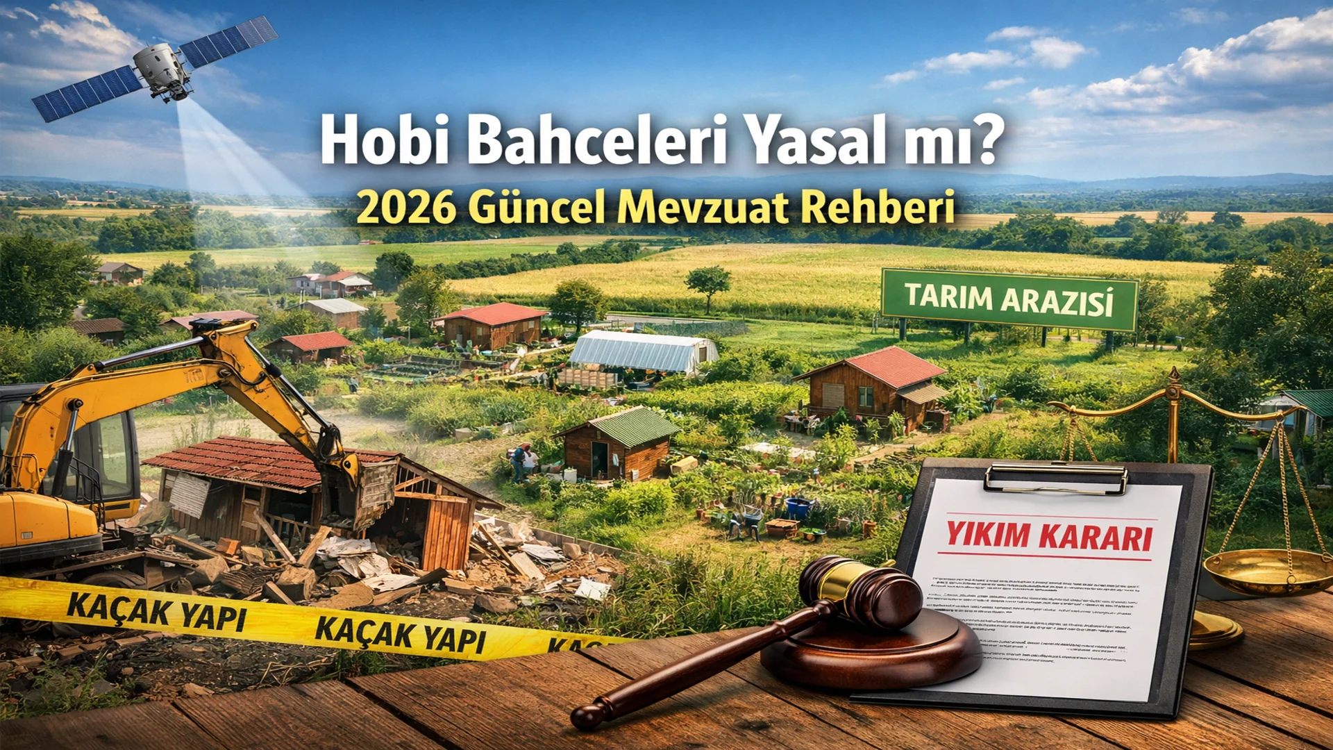 Hobi Bahçeleri Yasal mı? 2026 Güncel Mevzuat Rehberi
