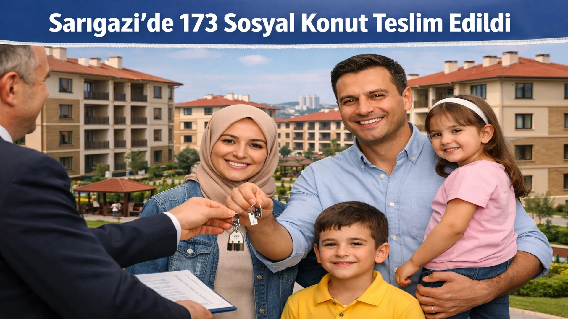 Sancaktepe 173 Sosyal Konut Teslim Edildi