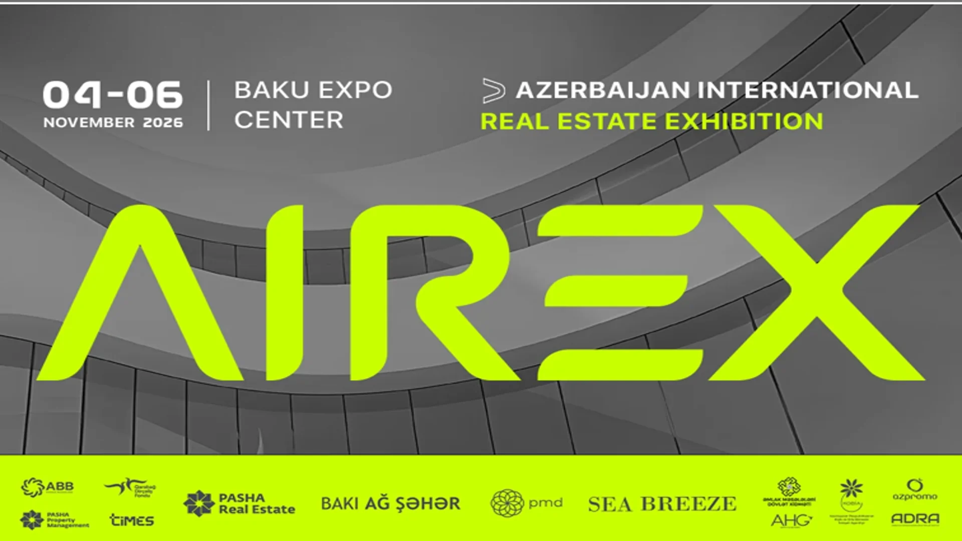 AIREX 2026: Azerbaycan Gayrimenkul Fuarı Bakü’de Başlıyor