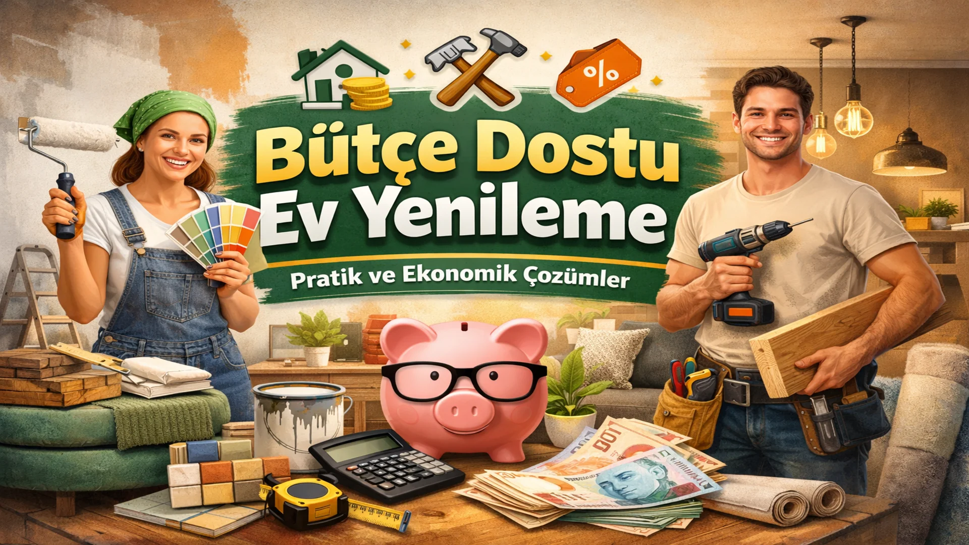 Bütçe Dostu Tadilat Rehberi: Pratik ve Etkili Çözümler