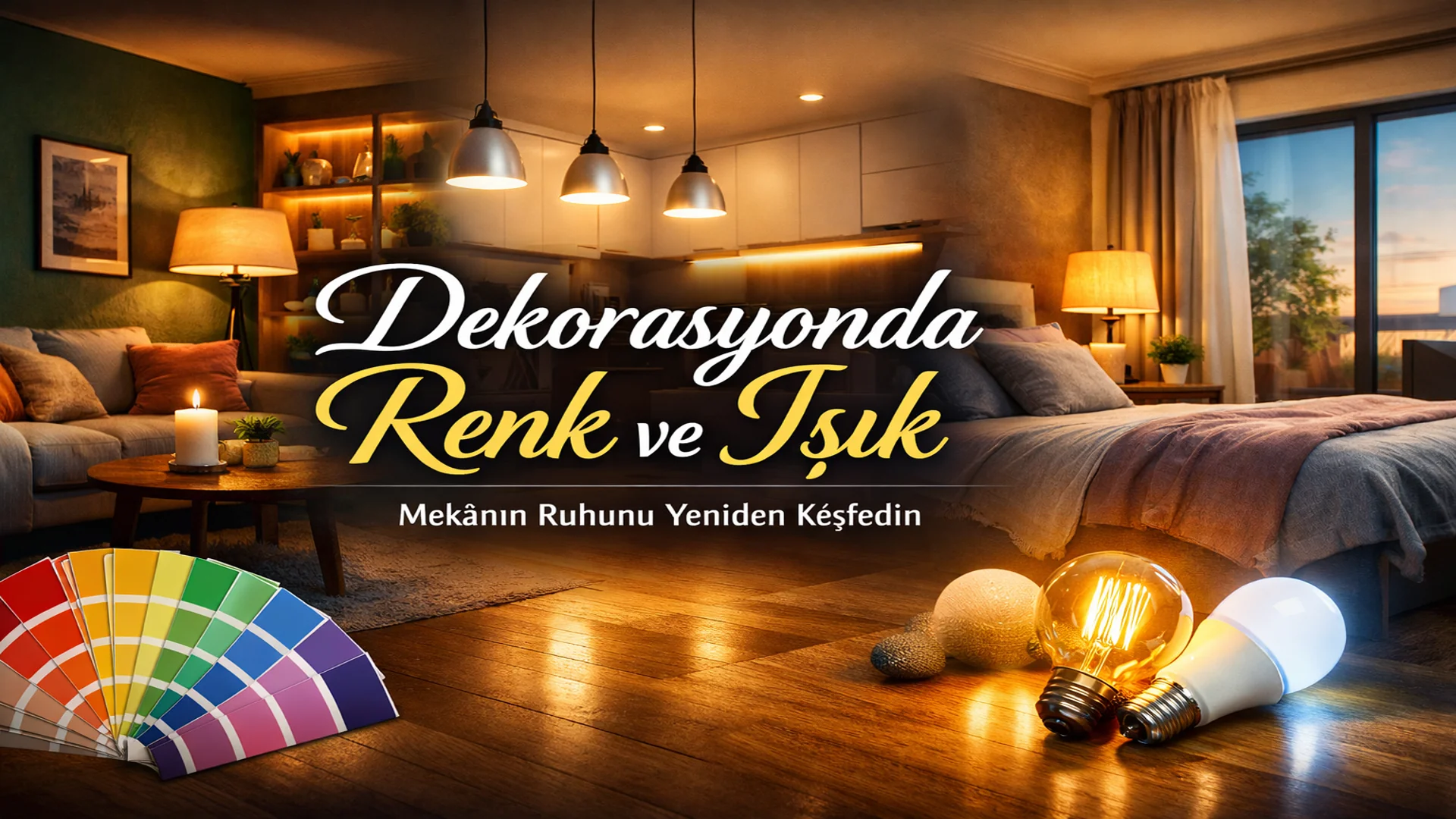 Renk ve Işıkla Dekorasyonda Yeni Bir Başlangıç