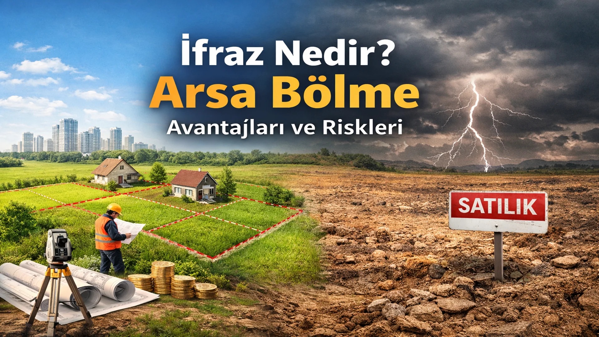 İfraz Nedir? Arsa Bölme Avantajları ve Riskleri