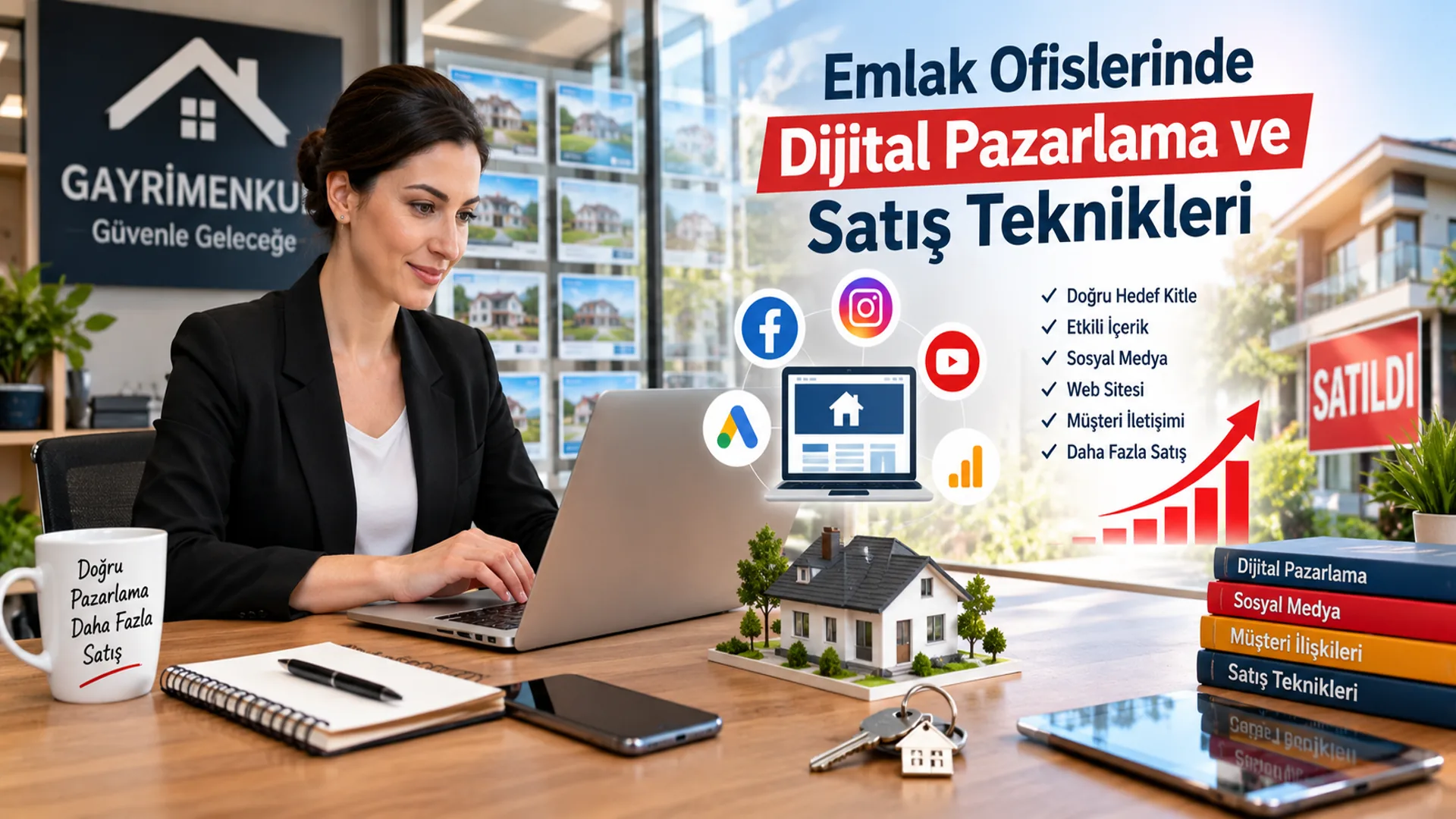 Emlak Ofislerinde Dijital Pazarlama ve Satış Teknikleri