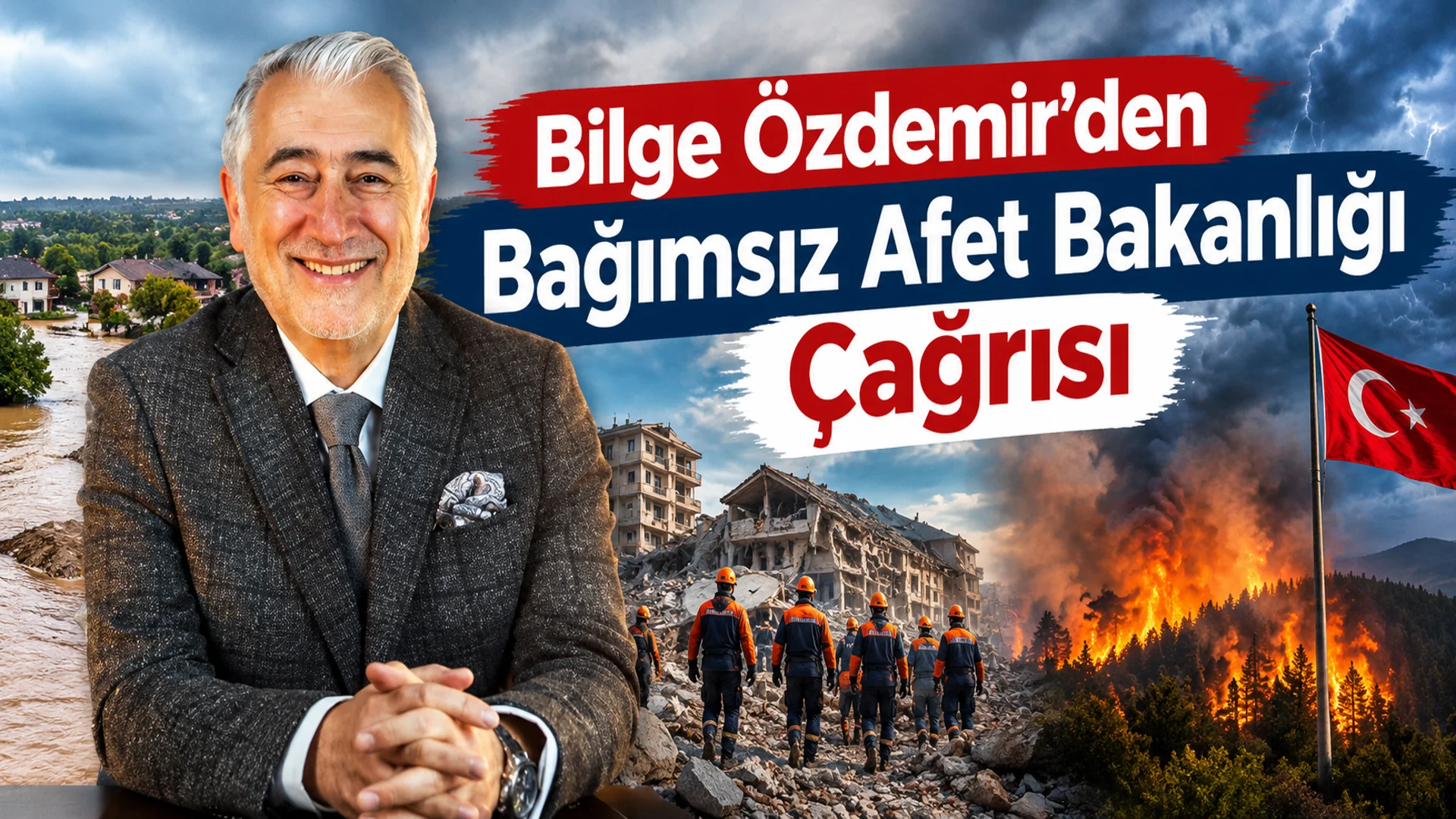 Bilge Özdemir Bağımsız Afet Bakanlığı Çağrısı