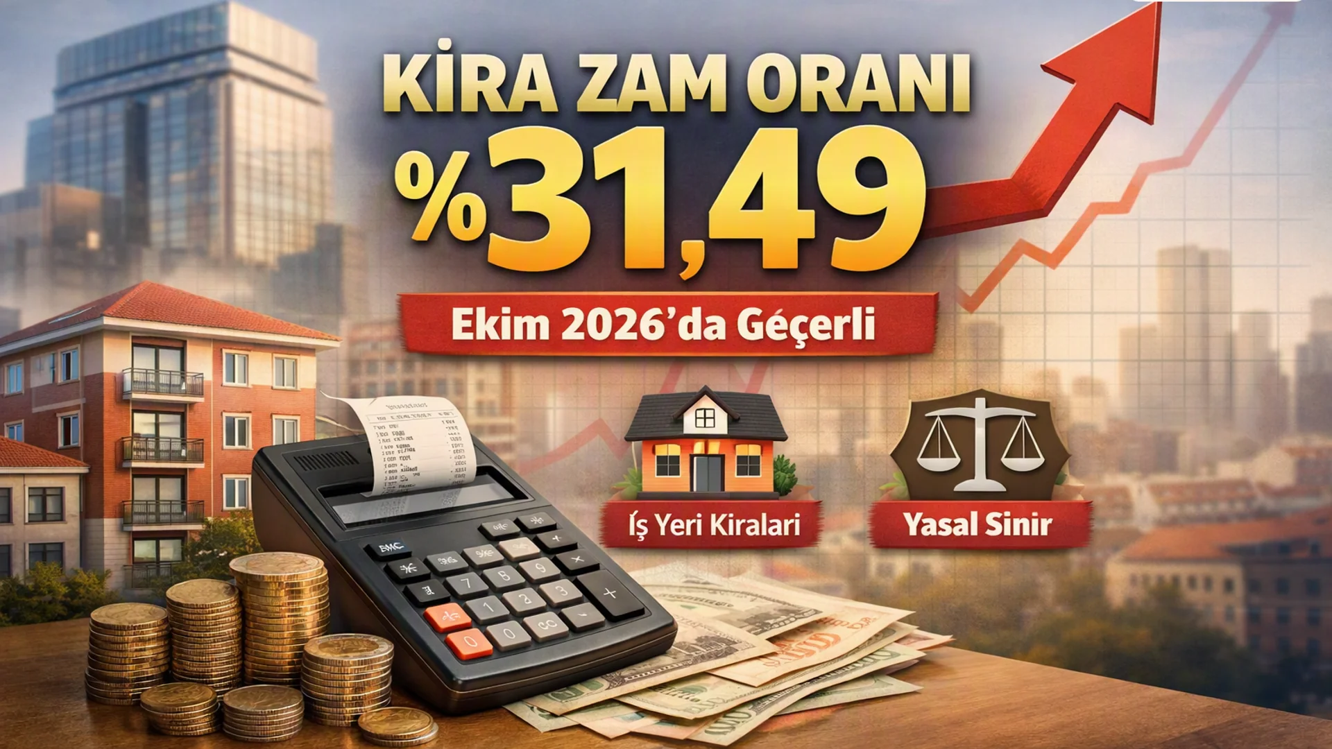 Ekim 2026 Kira Artış Oranı %31,49