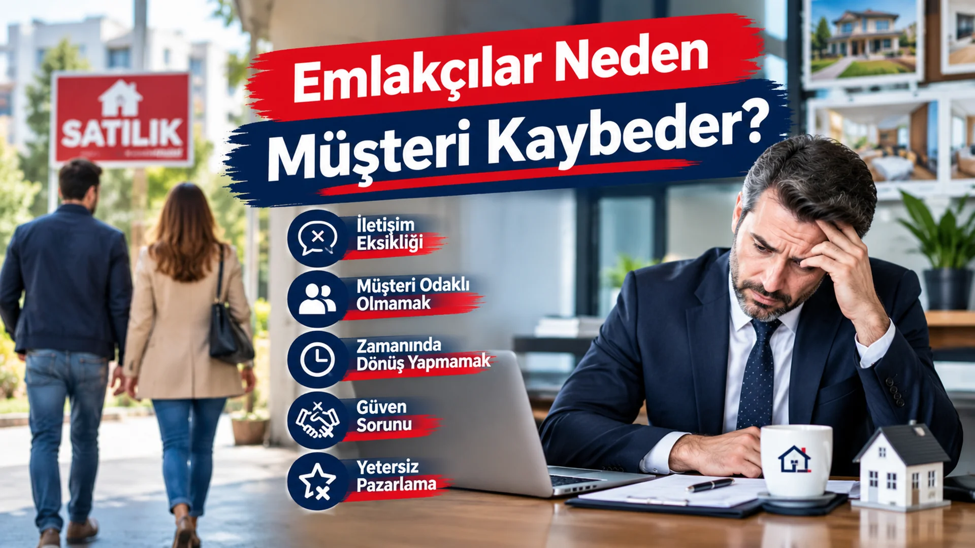 Emlakçılar Neden Müşteri Kaybeder?