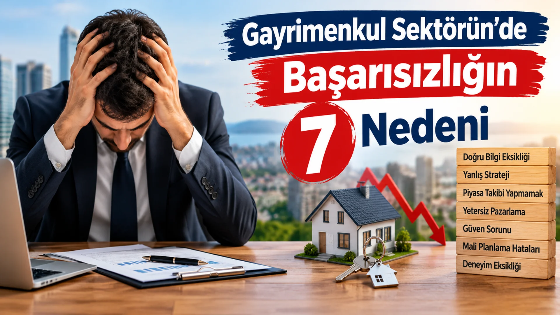 Gayrimenkul Sektörün’de Başarısızlığın 7 Nedeni
