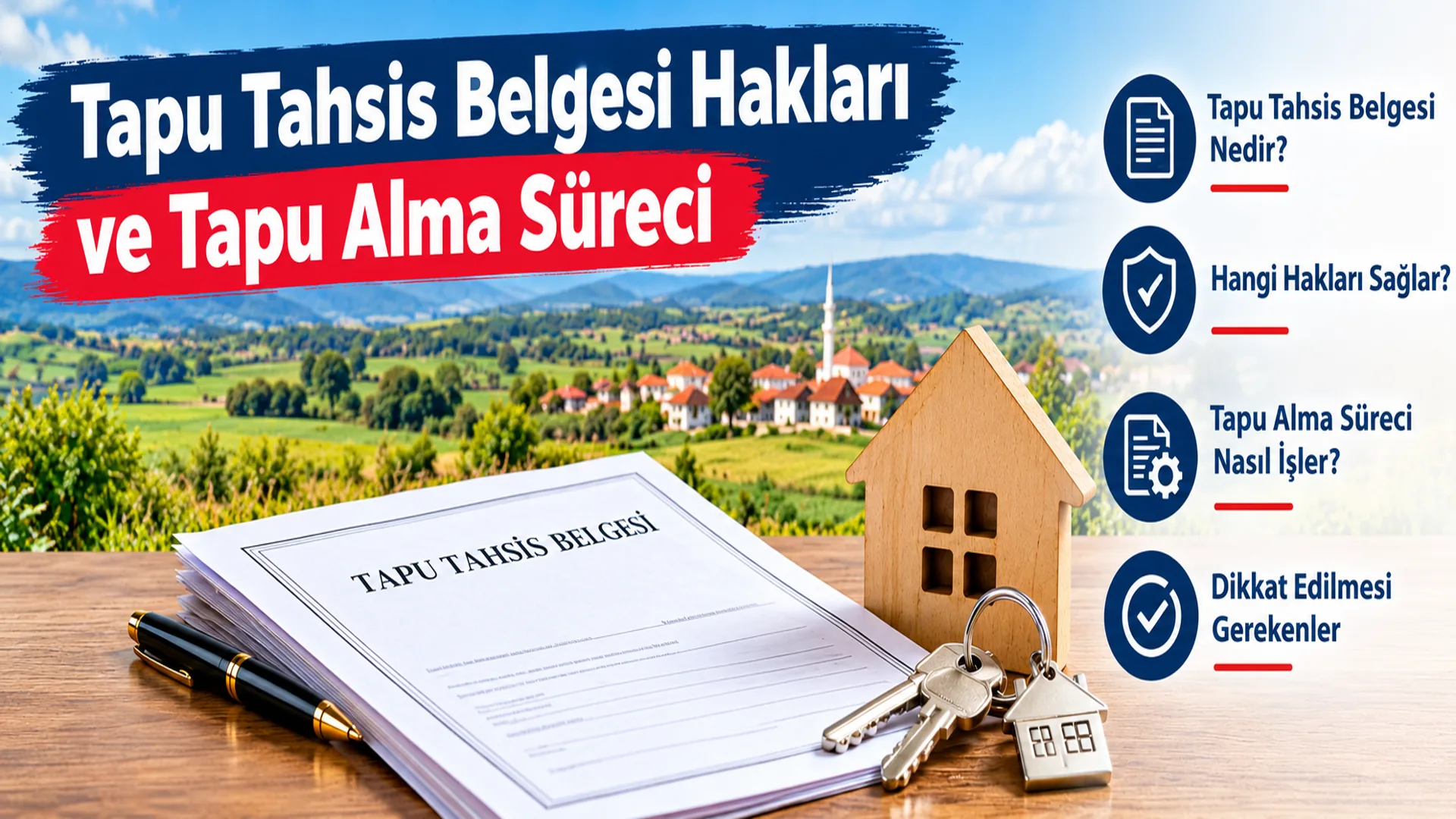Tapu Tahsis Belgesi Hakları ve Tapu Alma Süreci